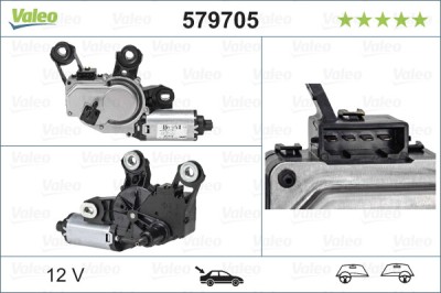 VALEO 579705 ORIGINAL PART motor stergator foto
