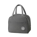 Geanta termica pentru pranz, flippy, multifunctionala, compartimentata, impermeabila, cu manere, buzunar exterior, 22x14x19 cm, gri