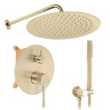 Set de dus incastrat Rea Venti Brush Gold + BOX