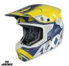 Casca off road pentru scuter - motocicleta Axxis model Wolf Jackal A3 galben mat Galben mat XL (61/62cm)