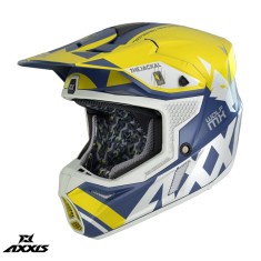 Casca off road pentru scuter - motocicleta Axxis model Wolf Jackal A3 galben mat Galben mat XL (61/62cm)