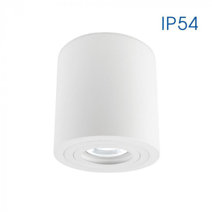 Spot Vivalux ROUND INEZ, GU10, max. 35W, IP54, &Oslash;80x95mm, Alb, bec neinclus