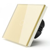 Intrerupator touch cap scara auriu Spin SPN1412G