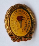 Societatea Numismatica Romana - sectia CARACAL - insigna Rara