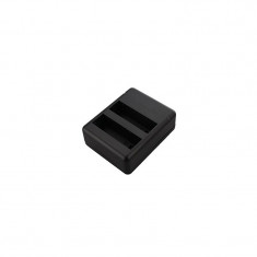 Incarcator cu doua sloturi pentru GoPro Hero 9 Hero 10 Hero 11 Hero 12 Negru