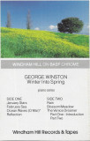 Casetă audio George Winston &lrm;&ndash; Winter Into Spring, originală, Casete audio