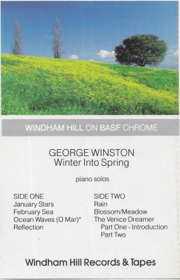 Casetă audio George Winston &amp;lrm;&amp;ndash; Winter Into Spring, originală foto