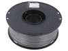 Filament ABS 1,75mm Argintiu 1kg