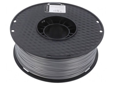Filament ABS 1,75mm Argintiu 1kg foto
