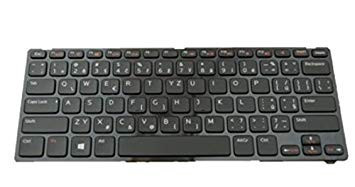 Tastatura laptop noua DELL 14Z-5423 14Z-3360 Glossy Frame Black DP/N RD5P1 Cehia QWERTY foto