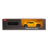 Masina Cu Telecomanda Porsche 918 Spyder Galben Cu Scara 1 La 24