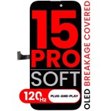Display iPhone 15 Pro AMPro XO7 Soft Oled (120Hz) (Fără &bdquo;Unknown Part&rdquo; / Fără transfer IC)
