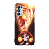 Husa compatibila cu Oppo A73 model Natsu Fairy tail, Silicon, TPU, Viceversa, Transparent, Carcasa