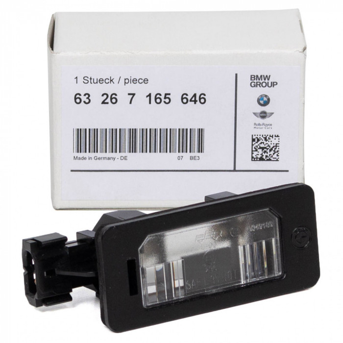 Lampa Numar Inmatriculare Oe Bmw Seria 5 E39 2000-2003 63267165646