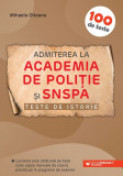 Teste istorie pentru Admiterea la Academia de Poliţie şi SNSPA, Editura Paralela 45