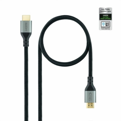 HDMI Cable NANOCABLE 10.15.8101 1 m Black foto