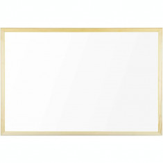 Whiteboard magnetic cu ramă din lemn 80 x 60 cm Bi-silque