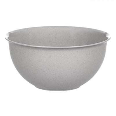 Bol Salată, Model Universal, Culoare Gri, Capacitate 3L, Potrivit Mașina de Spălat Vase și Cuptorul cu Microunde foto