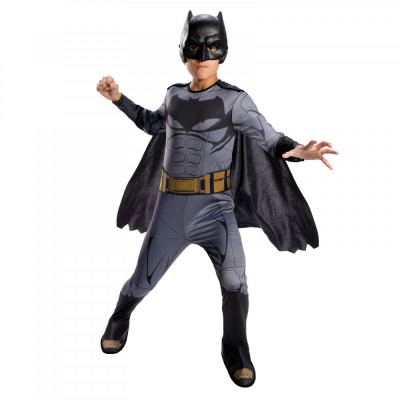 Costum Justice League Batman pentru baieti 128 cm 8-10 ani foto