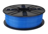 FILAMENT GEMBIRD pt. imprimanta 3d PLA 1.75mm diamentru 1Kg / bobina aprox. 330m topire 190-220 grC fluorescent blue "3DP-PLA1.7