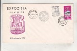 Bnk fil Plic ocazional Expofil Satu Mare 1000 ani - 1972, Romania de la 1950