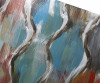 Tablou Wave 50x150 cm, Nonfigurativ, Acrilic, Altul