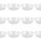 Set boluri, 12 piese, 180 ml, Plastic, Transparent