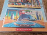 Set de 4 magneti din Dubai | Decoratie | Perfect pt cadou