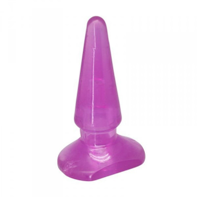 Dildo Anal Jelly Plug Purple Erotica foto