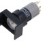 Comutator corp 16mm EAO 51, 1 poziție stabilă, 2 poziții total, NO x2, montaj &Oslash;16,2mm