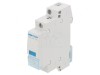 Lampă de control LED 230VAC pentru şină DIN albastru