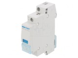 Lampă de control LED 230VAC pentru şină DIN albastru