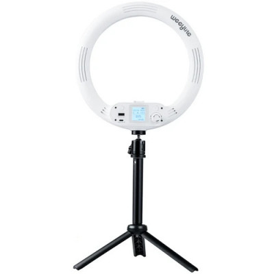 Lampa circulara Weeylite WE-9 RGB LED cu temperatura reglabila 2500K-8500K DESIGILATA foto