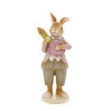 Cumpara ieftin Figurina Bunny playing Guitar 7 cm x 5 cm x 15 cm