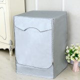Husa pentru masina de spalat rufe, Poliester, 85 &times; 65 &times; 60 cm, Cu fermoar, Impermeabil, Gri