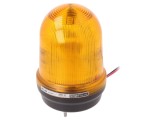 Semnalizator luminos ambră LED 10-30V DC