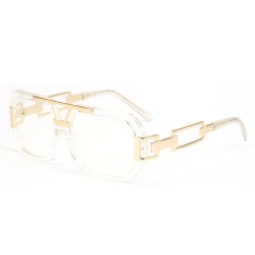 Rame Ochelari, Zamo&reg;, CZL 4027T, Protectie UV400, Model Rectangular, Rama Aurie, Lentile Transparent