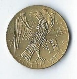 Moneda 20 lire 1985 - Vatican