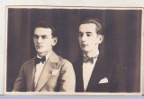 Bnk foto Barbati - Foto Kalmar Caransebes 1931, Romania 1900 - 1950, Sepia, Portrete