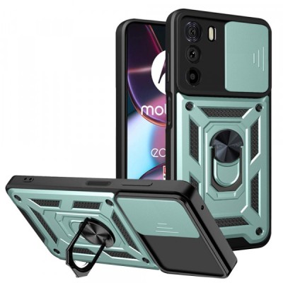 Husa pentru Motorola Edge 30, Techsuit, CamShield, Verde foto