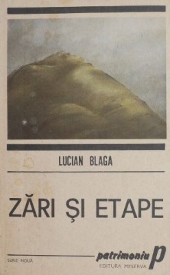 Zari si etape - Lucian Blaga foto