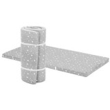 Saltea pliabila Star Grey, 120x60x4 cm, Fillikid