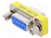 Adaptor D-Sub 9pin mamă, ambele părţi - CONNFLY