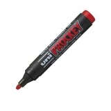 Marker permanent UNI Prokey PM-126, varf tesit, 5. 7mm, rosu