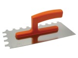 Notch Trowel din Oțel Inoxidabil - 270mm x 130mm