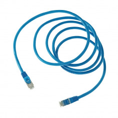 Cablu retea-patchcord CAT6 FTP, Lanberg 43634, 2 X RJ45, lungime 2m, AWG26, 10Gb s-250MHz, de legatura retea, ethernet, albastru