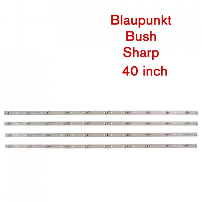 Barete led Blaupunkt,Sharp 40&quot; B40A243TC IC-B-HWBC40D453 40/233F DVD V400HJ6-PE1