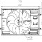NRF 47916 Ventilator, radiator