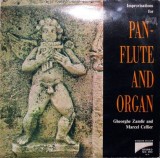 Vinil LP Gheorghe Zamfir and Marcel Cellier &ndash; Improvisations For Pan-Flute And Organ (EX)