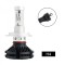 Set becuri LED auto X3, 60W, 6000Lm, 6500k - H4